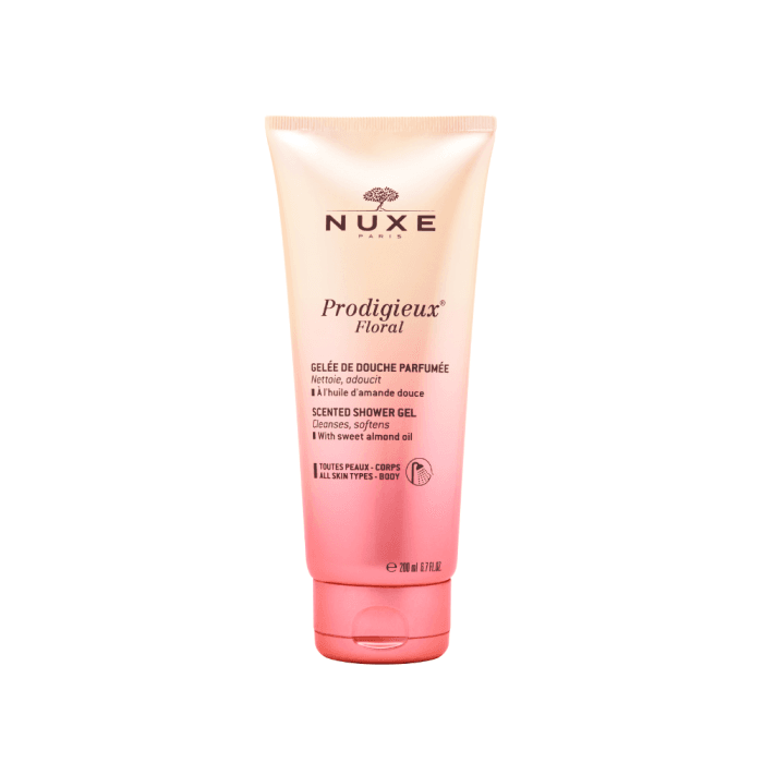 NUXE kvapioji dušo želė PRODIGIEUX FLORAL, 200 ml