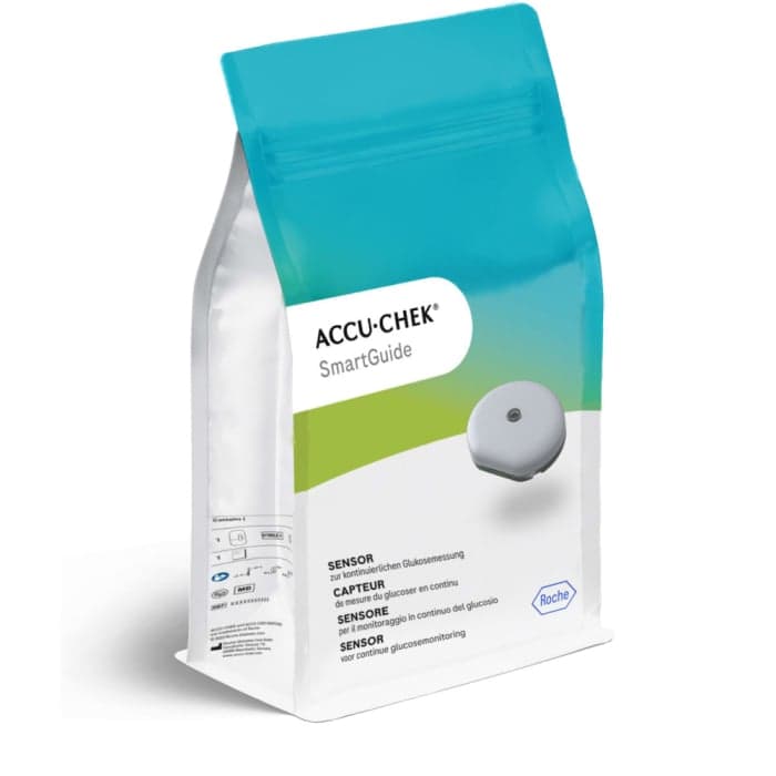 ACCU-CHEK SMARTGUIDE nuolatinės gliukozės stebėjimo sistema, 1 vnt.-1