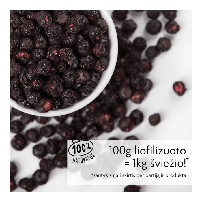 SUPERGARDEN šaltyje džiovintos šilauogės, 35 g-1