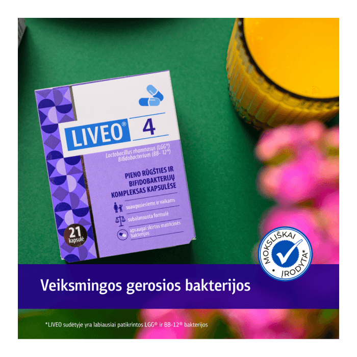 LIVEO® 4, 21 kapsulių-2
