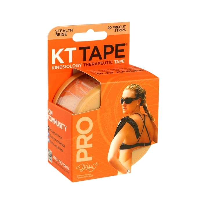 KT TAPE pleistras PRO, smėlio spalvos, 20 juostelių