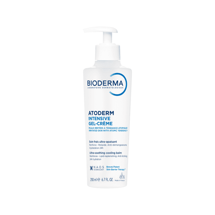 BIODERMA gelis-kremas sudirgusiai, atopiškai odai ATODERM INTENSIVE GEL-CREME, 200 ml