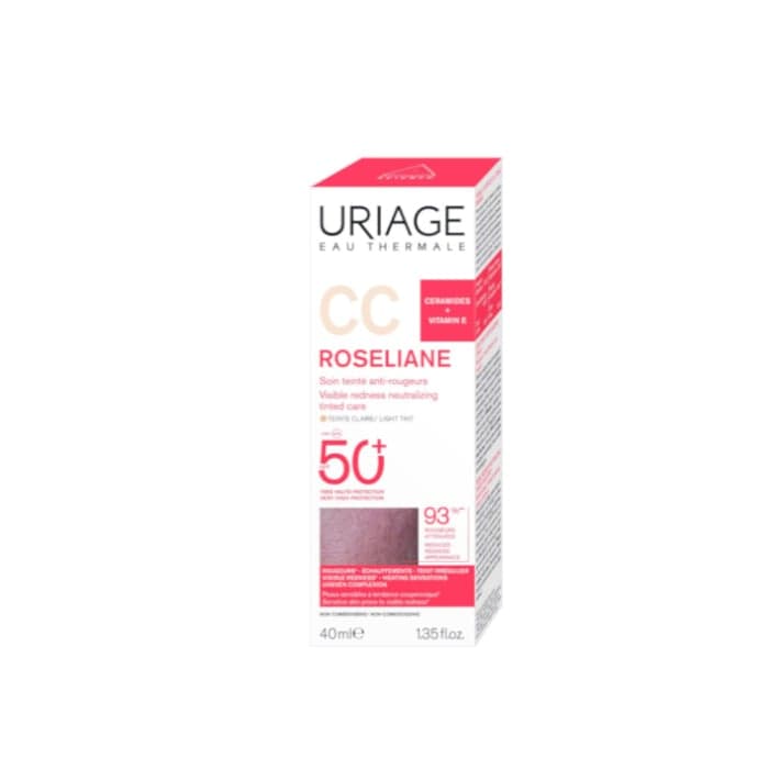 URIAGE universalus toninis kremas ROSELIANE CC, SPF 50+, 40 ml-2