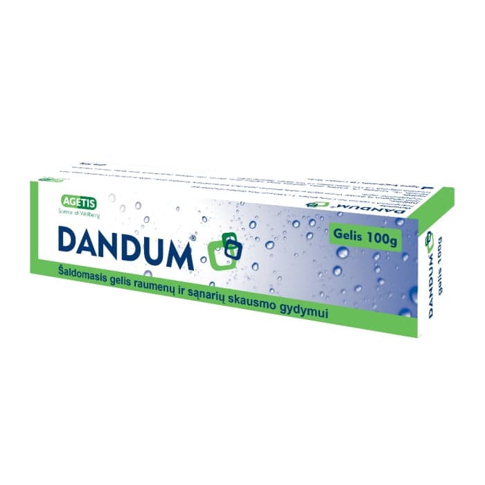 AGETIS DANDUM šaldomasis gelis, nuo 2 m., 100 g