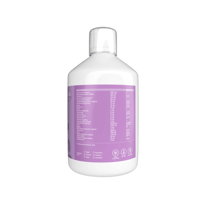 RAW POWDERS vitaminų kompleksas GROŽIUI, skystis, 500 ml-1
