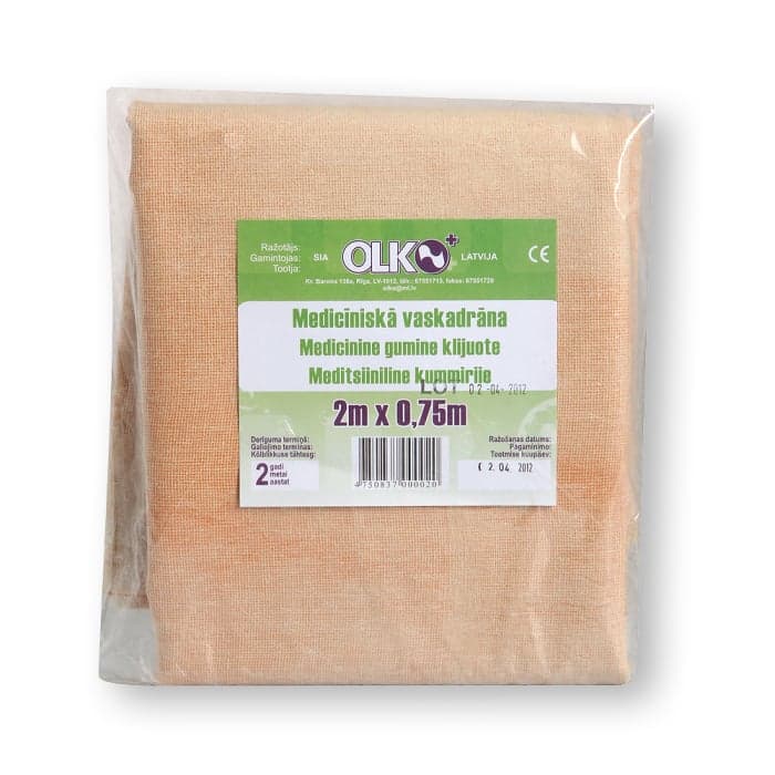 OLKO medicininė guminė klijuotė, 2 m, 1 vnt.-1