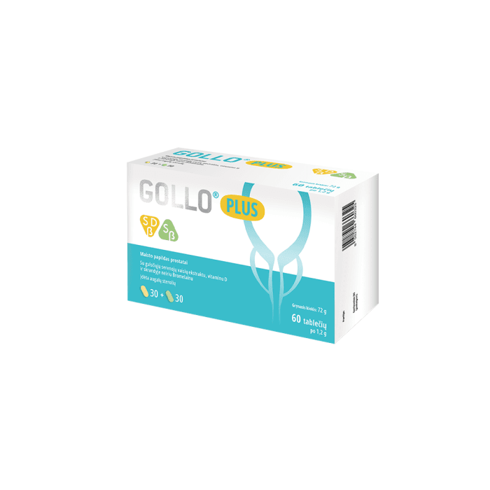 GOLLO PLUS, 60 tablečių