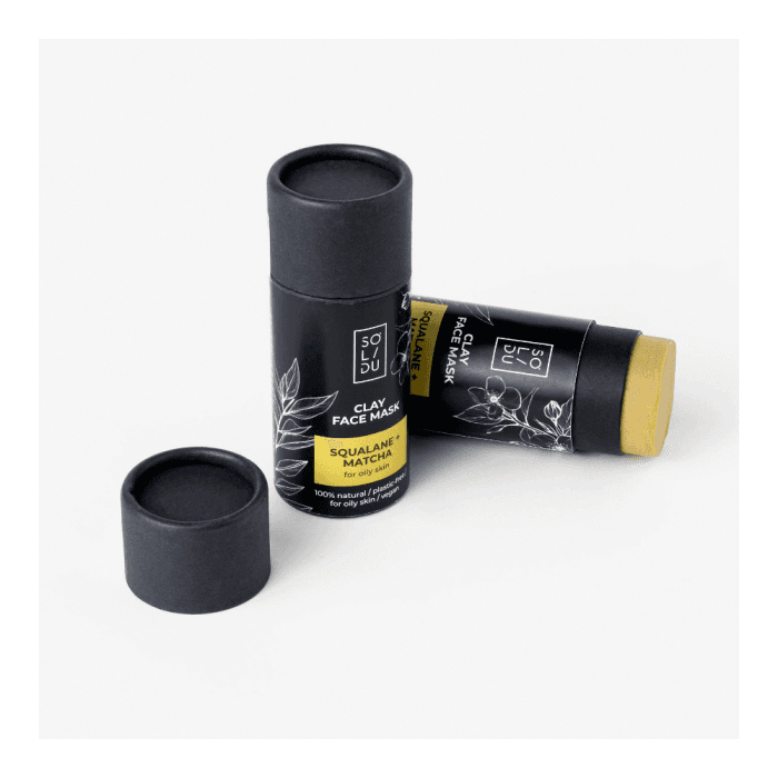 SOLIDU Molio kaukė: skvalanas + matcha, 55 g-2
