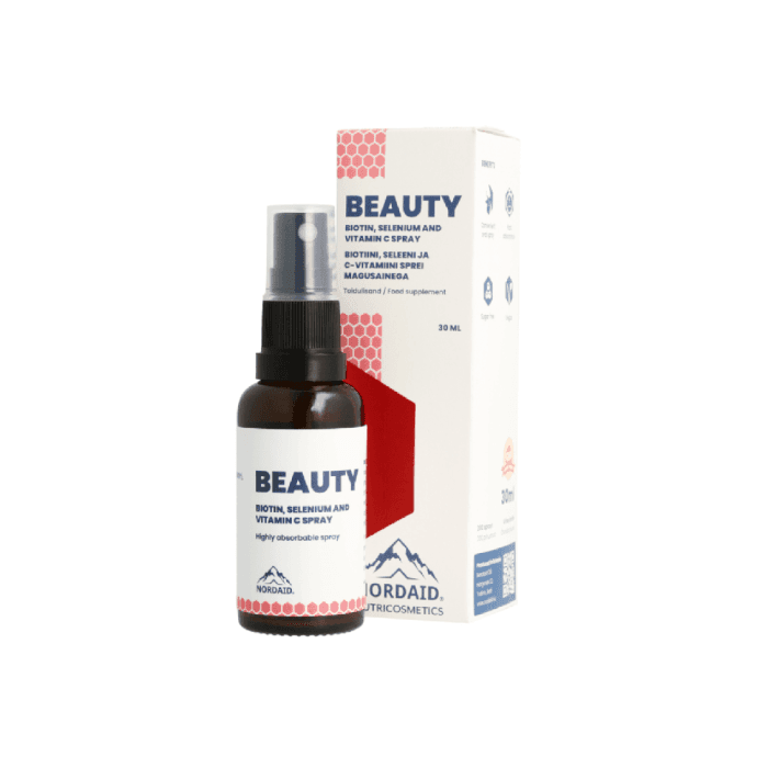 NORDAID BEAUTY purškiamas maisto papildas, 30 ml-1
