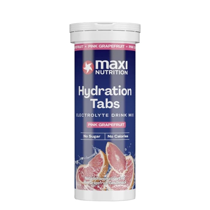Maxi Nutrition elektrolitų tirpiosios tabletės,greipfruktų skonio, 10 tirpių tablečių