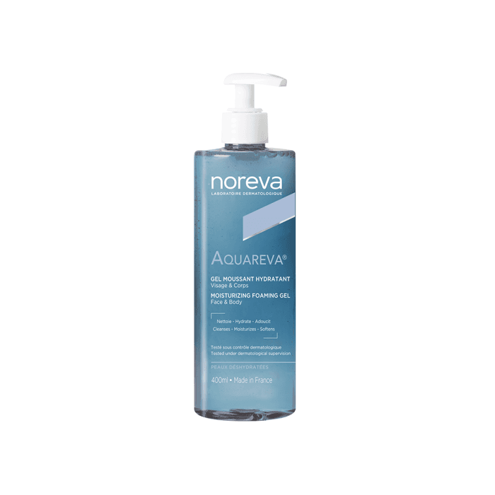 NOREVA drėkinantis putojantis gelis AQUAREVA, 400 ml