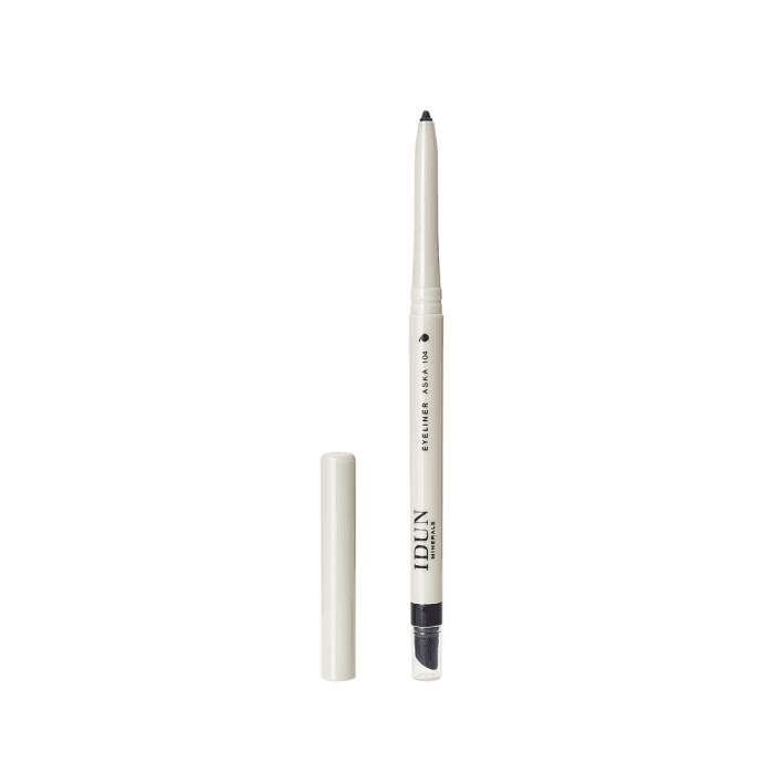 IDUN MINERALS išsukamas akių pieštukas ASKA, pilka spalva, Nr. 5104, 0.35 g