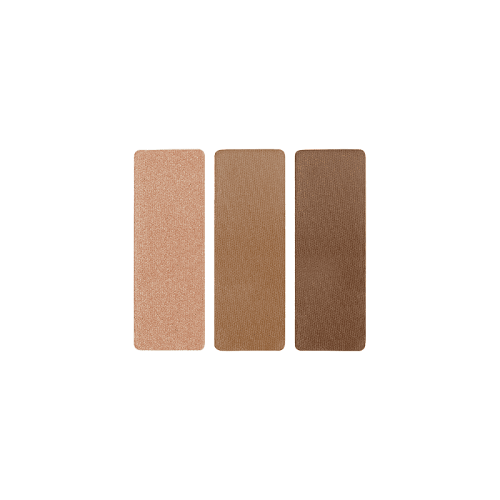 JANE IREDALE trijų spalvų akių šešėliai TRIPLE COGNAC, 2.1 g-1
