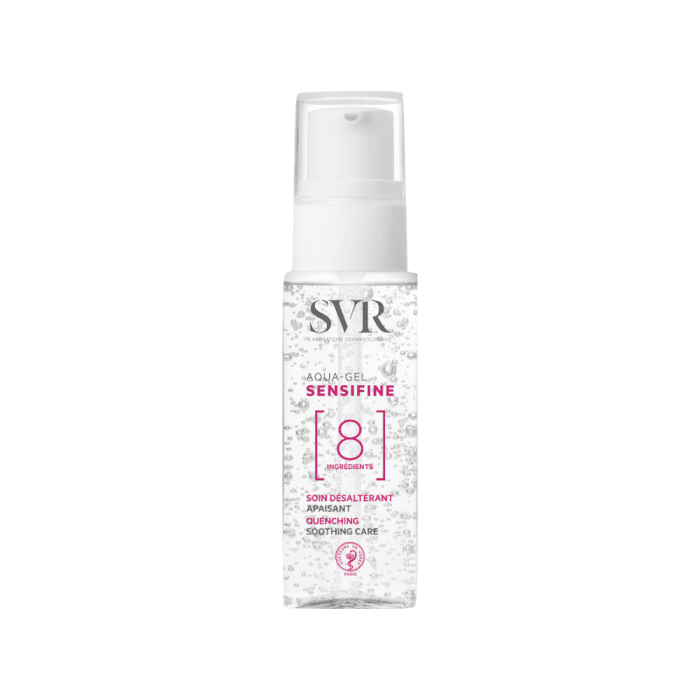 SVR veido gelis itin jautriai, alergiškai odai SENSIFINE AQUA-GEL, 40 ml, 40 ml