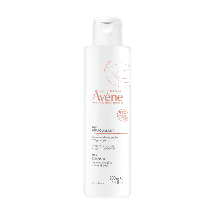 EAU THERMALE AVENE švelnus valomasis veido pienelis ESSENTIAL, 200 ml