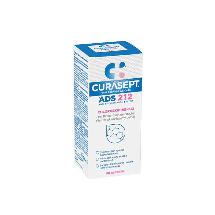 CURASEPT antibakterinis skalavimo skystis su 0,12 % chlorheksidino ADS 212, 200 ml-1