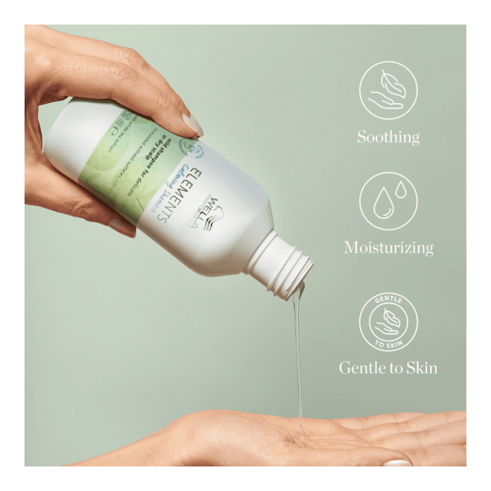 WELLA PROFESSIONALS šampūnas jautriai galvos odai ELEMENTS CALMING, 250 ml-2