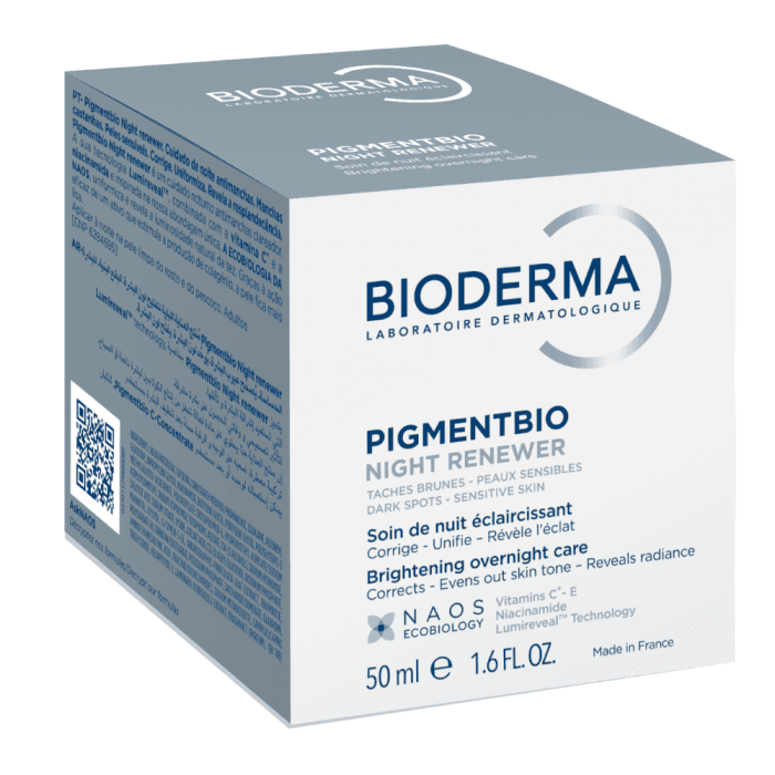 BIODERMA naktinis šviesinamasis kremas PIGMENTBIO NIGHT RENEWER, 50 ml-1