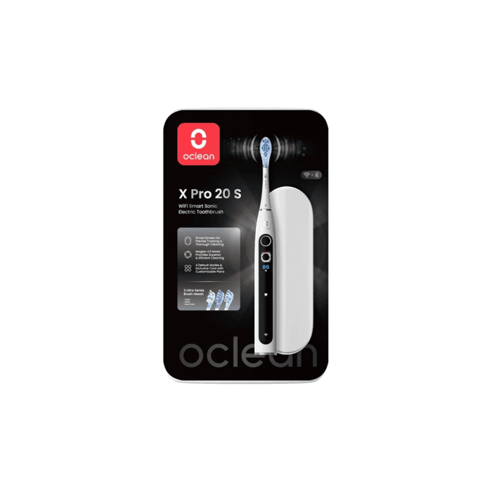 OCLEAN X Pro 20 S išmanus elektrinis dantų šepetėlis baltas, 1 vnt.-2