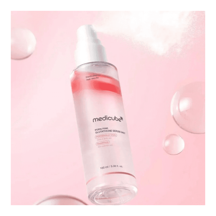 MEDICUBE PDRN Pink Glutathione Serum Mist purškiamas veido serumas, 80 ml-1