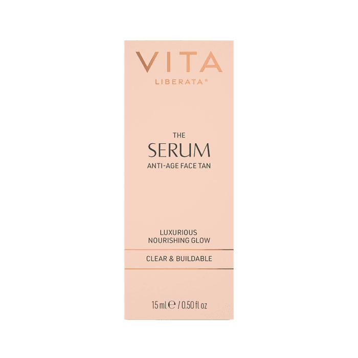 VITA LIBERATA savaiminio įdegio serumas veidui ANTI-AGE, bekvapis, 15 ml-2