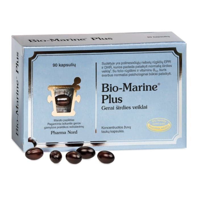 PHARMA NORD Bio-Marine Plus, 90 kapsulių
