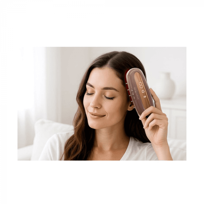 Beautifly Laser Boost Pro plaukų augimą skatinantis lazeris - šukos rausvos spalvos, 1 vnt.-2