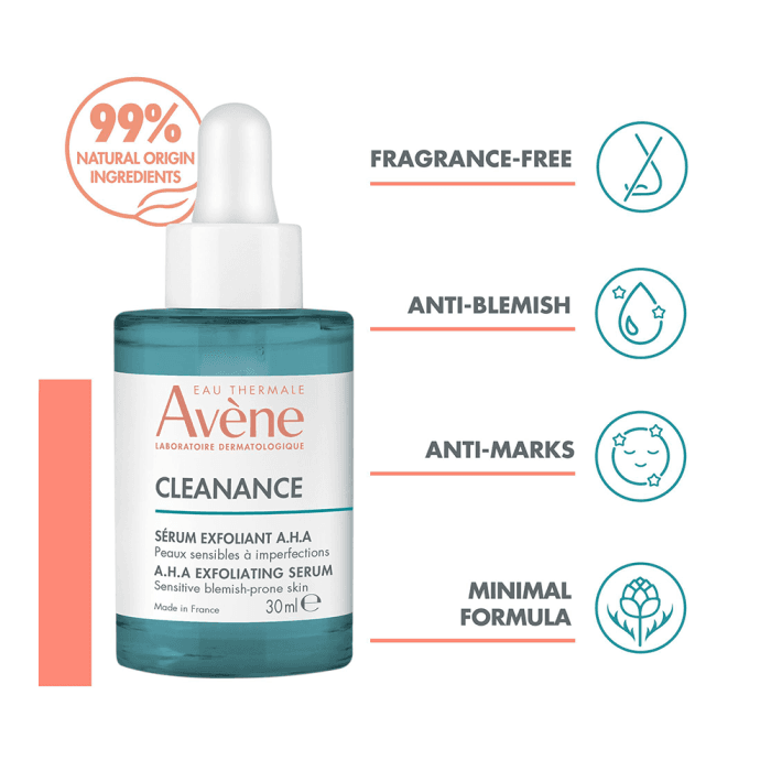 AVENE šveičiamasis serumas riebiai odai CLEANANCE, 30 ml-1