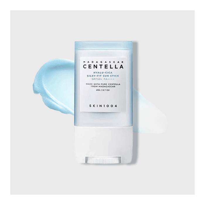 SKIN1004 pieštukinė apsauga nuo saulės SPF50+, su azijinės centelės ektraktu, Madagascar Centella Hyalu-Cica, Silky-Fit Sun Stick, 20 g-1