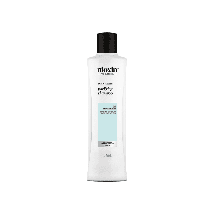 NIOXIN PRO CLINICAL šampūnas pleiskanojančiai galvos odai PURIFYING SHAMPOO, 200 ml