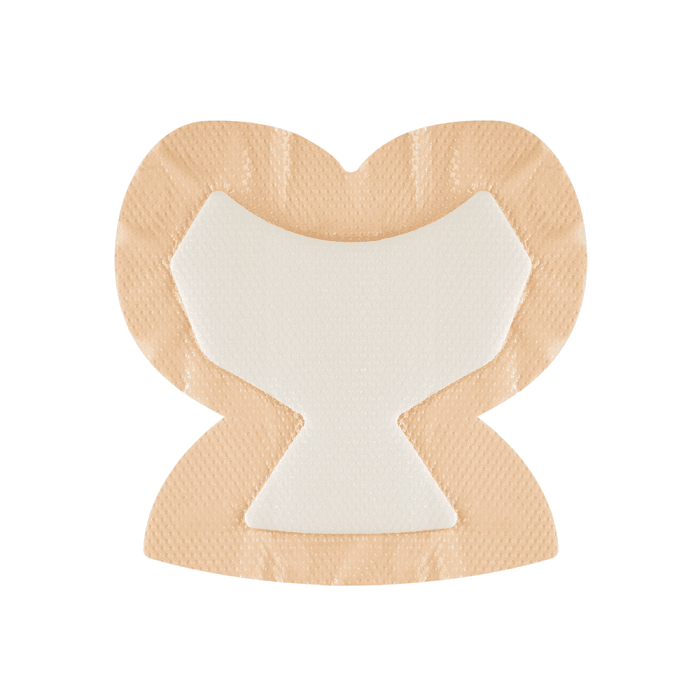 INOSORB silikoninis tvarstis HEEL, 21 x 21 cm, 10 vnt.-1
