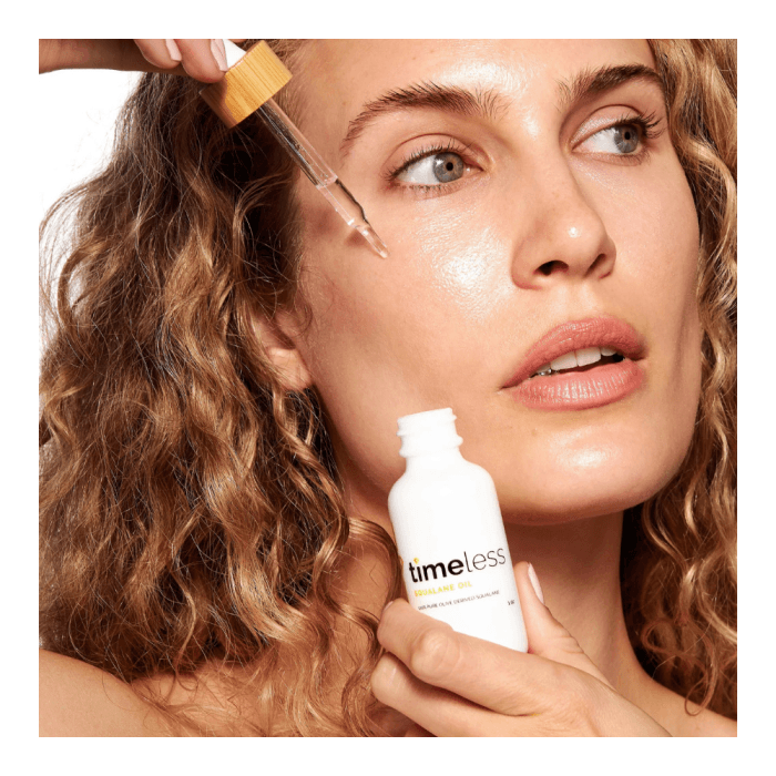 TIMELESS SKIN CARE skvalano aliejus lengvam drėkinimui 100 % PURE, 30 ml-1