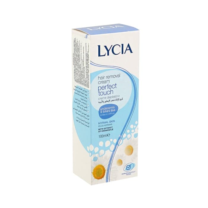 LYCIA plaukų šalinimo kremas pažastims ir bikini zonai, normaliai odai, 100 ml-1