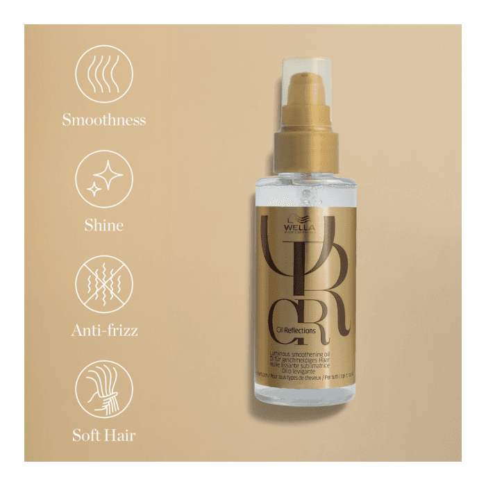 WELLA PROFESSIONALS spindesio suteikiantis lyginamasis plaukų aliejus OIL REFLECTIONS, 30 ml-2