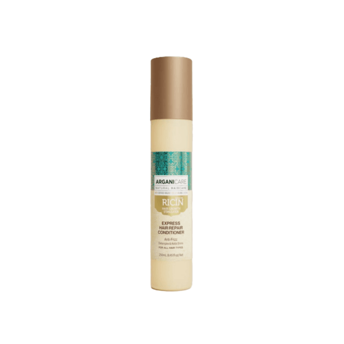 ARGANICARE plaukų kondicionierius su ricinos aliejumi, 250 ml