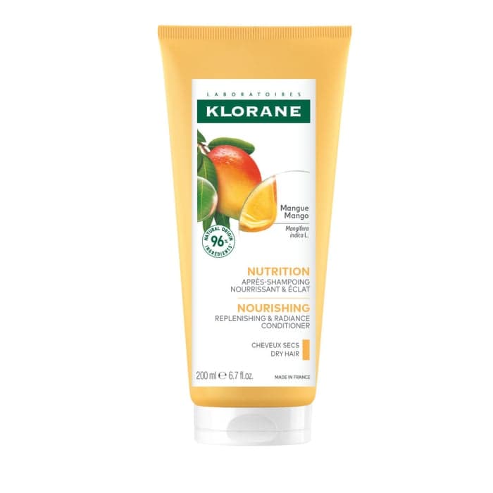 KLORANE kondicionierius su mango sviestu sausiems plaukams, 200 ml