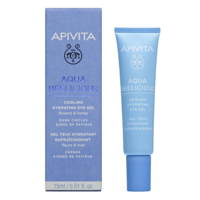 APIVITA paakių gelis AQUA BEELICIOUS, 15 ml