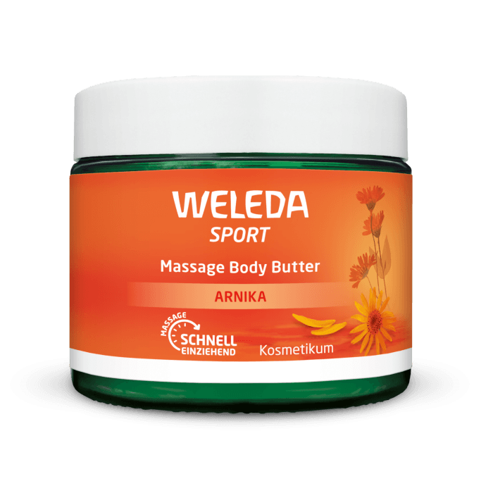 WELEDA, ARNICA, masažinis kūno sviestas, 150 ml