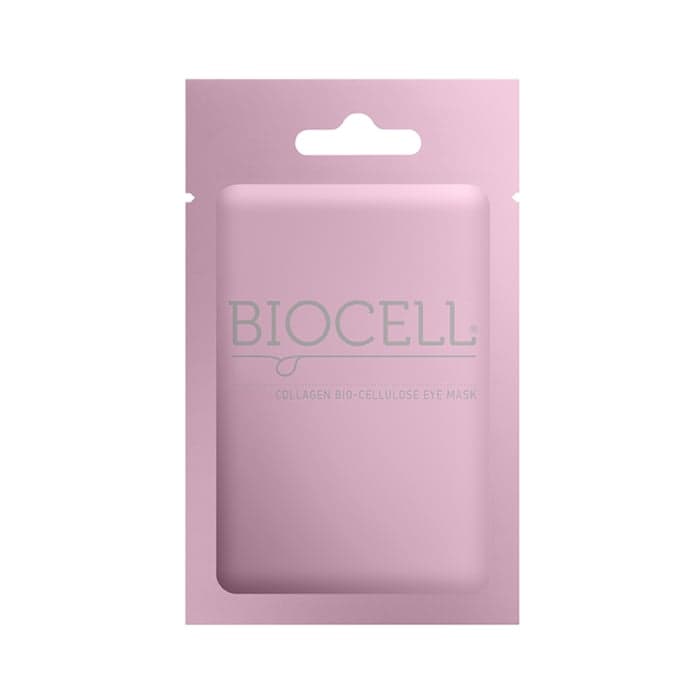 BIOCELL bioceliuliozinė paakių kaukė su kolagenu, 1 vnt.