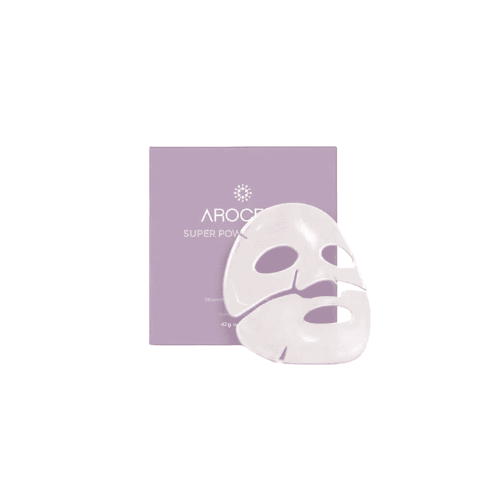AROCELL drėkinanti veido kaukė su kolagenu, SUPER POWER MASK EX, 1 vnt., 42 g, 42 g-1