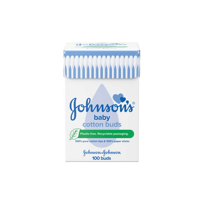 JOHNSON'S BABY medvilniniai ausų krapštukai, 100 vnt.