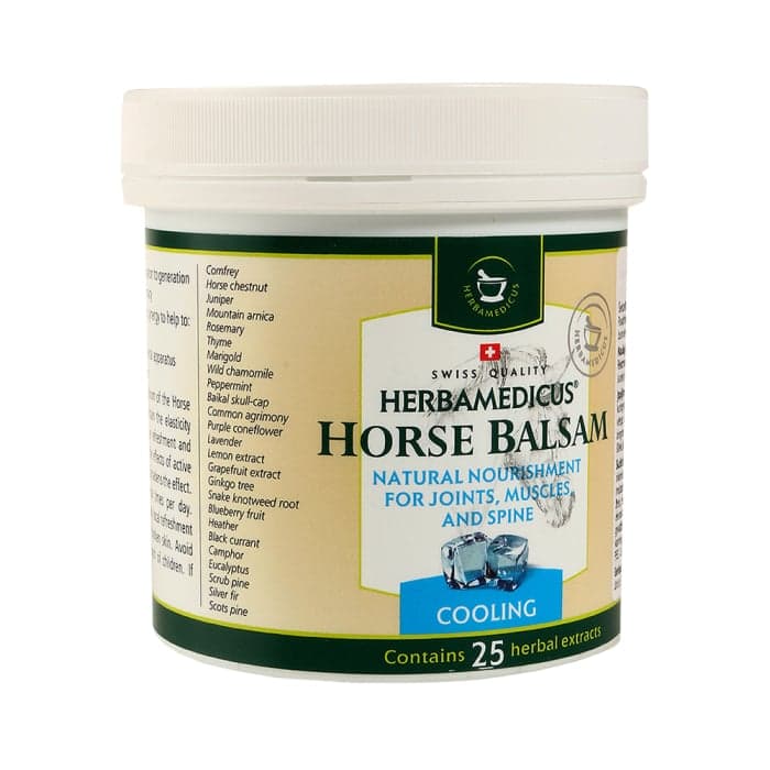 HERBAMEDICUS/SWISSMEDICUS šaldomasis kūno balzamas HORSE BALSAM, 250 ml-1