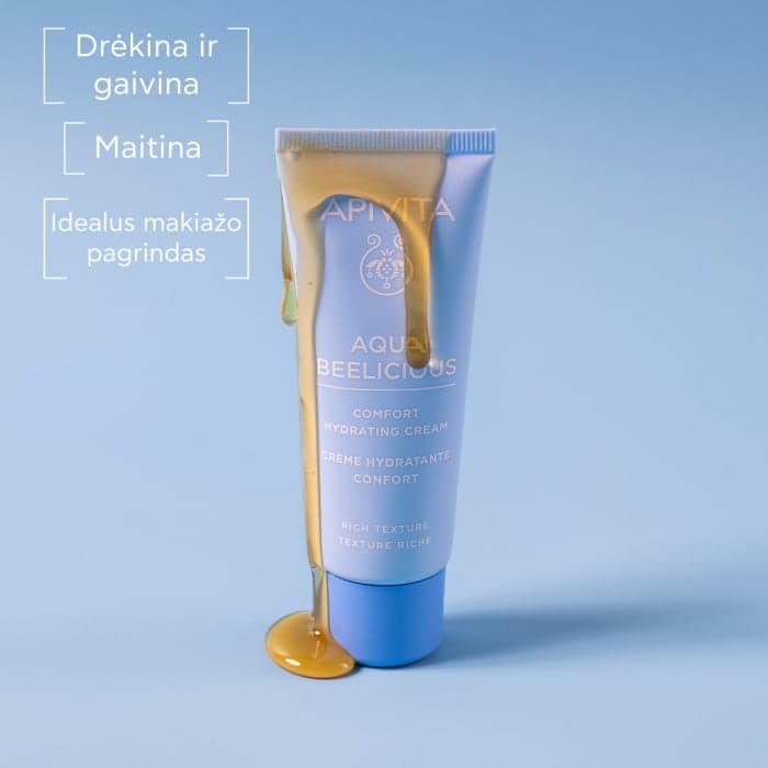 APIVITA veido kremas AQUA BEELICIOUS COMFORT, 40 ml-2