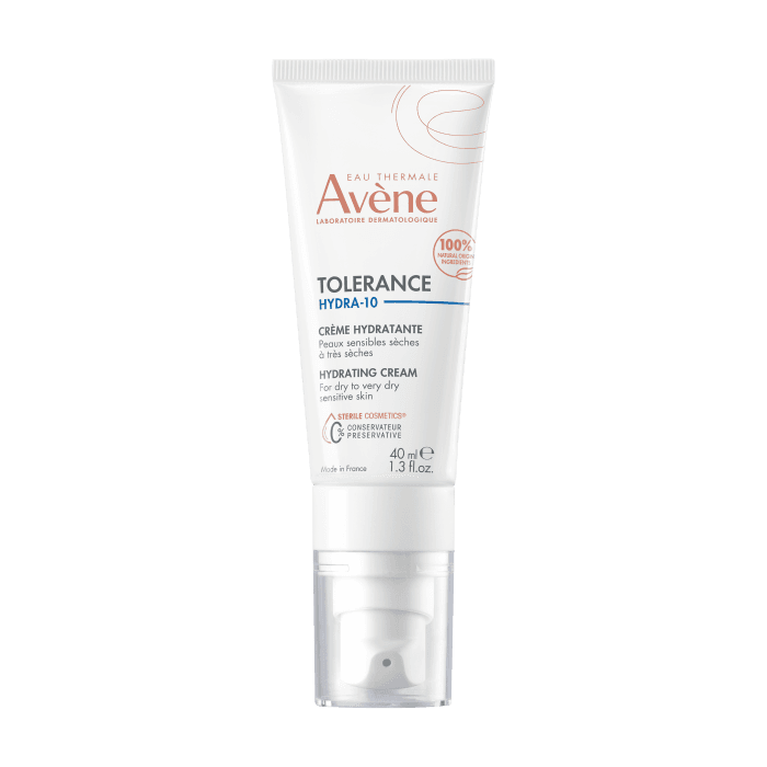 EAU THERMALE AVÈNE drėkinamasis veido kremas TOLERANCE HYDRA-10, 40 ml