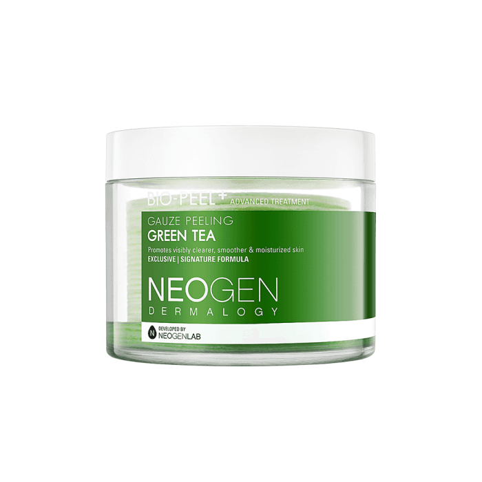 NEOGEN negyvųjų odos ląstelių šveitiklis DERMALOGY BIO-PEEL GAUZE PEELING GREEN TEA, 200 ml