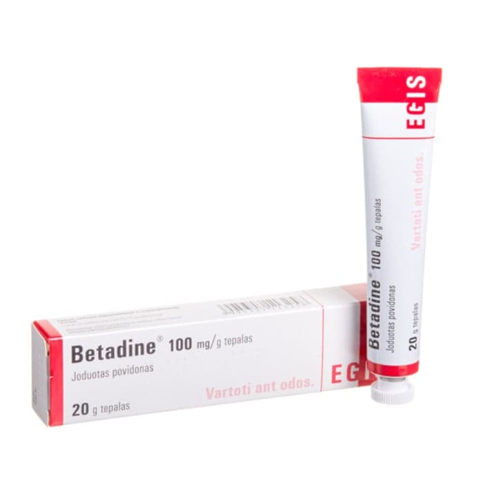 Betadine, 100mg/g, 20 g, Tepalas, N1