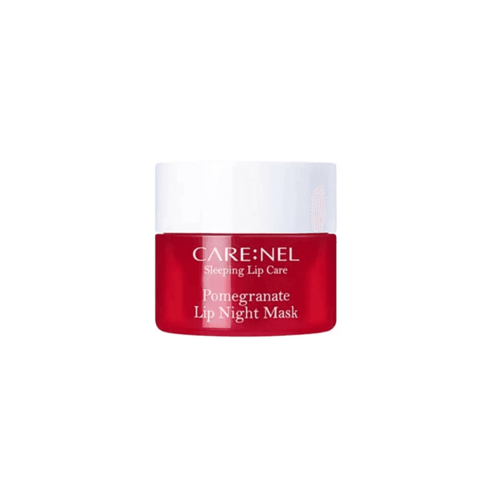 CARENEL naktinė lūpų kaukė POMEGRANATE, granatų aromato, 5 g