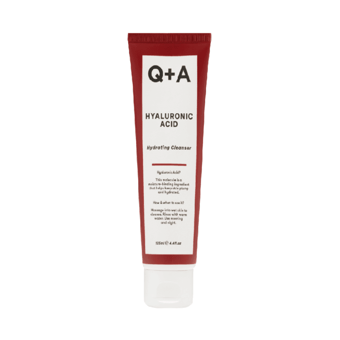 Q+A drėkinamasis veido prausiklis HYALURONIC ACID, 125 ml