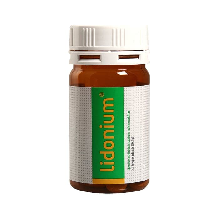 LIDONIUM, 42 plėvele dengtos tabletės-1
