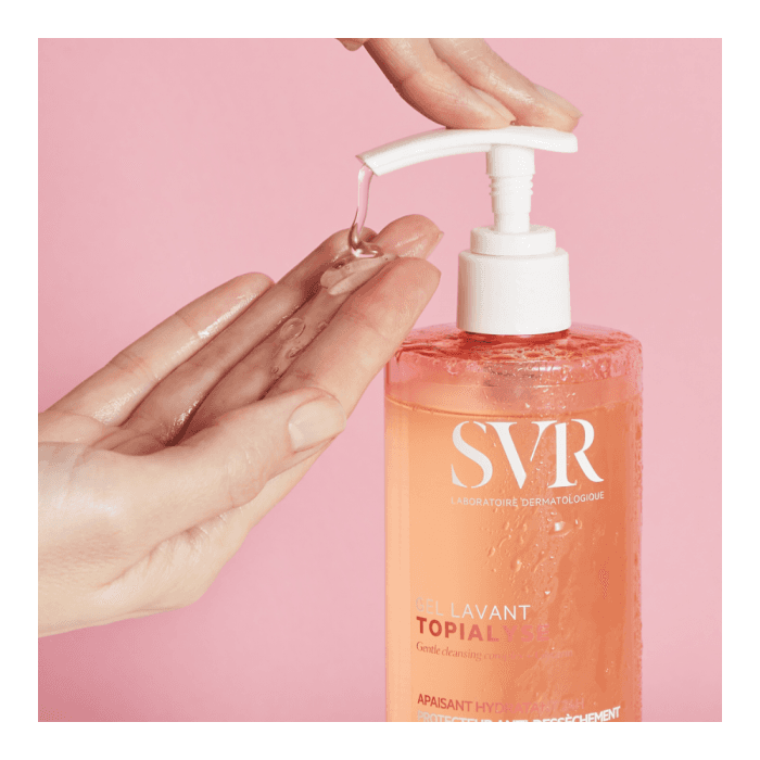 SVR kūno prausiklis itin sausai, jautriai odai TOPIALYSE GEL LAVANT, 1l, 1000 ml-1